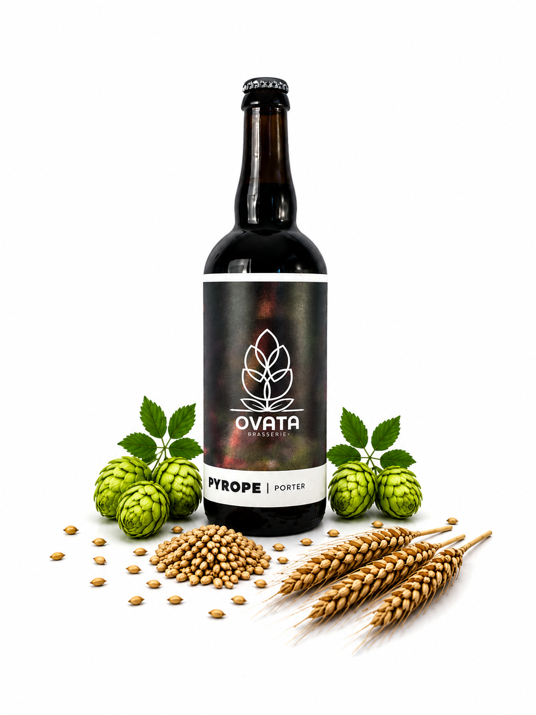 OVATA PYROPE PORTER 5.5% 75CL